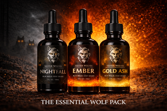 ONE BRAND. THREE MOODS. - SILVER WOLVES PREMIUM BEARD OILS